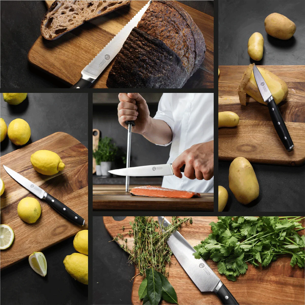 SHOW CHEF KNIFE SET 3PCS - Image 5